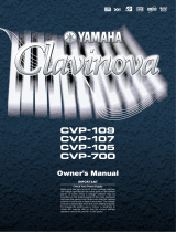 Yamaha CVP - 109 Manuale utente
