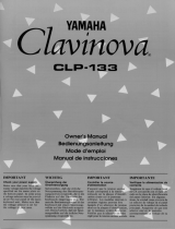 Yamaha Clavinova CLP-133 Manuale del proprietario