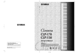 Yamaha CLP-170 Manuale del proprietario