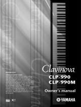 Yamaha Clavinova CLP-990 Manuale utente