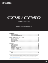 Yamaha CP50 Manuale utente