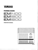 Yamaha EM1600 Manuale del proprietario