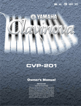 Yamaha CVP-201 Manuale utente