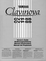 Yamaha CVP-55 Manuale del proprietario