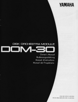 Yamaha DOM-30 Manuale del proprietario