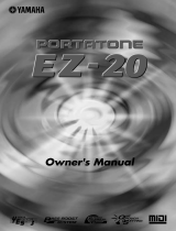 Yamaha EZ-20 Manuale utente