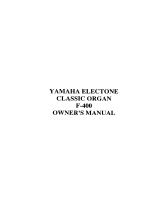 Yamaha F-400 Manuale del proprietario