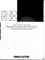 Yamaha FS-20 Manuale del proprietario