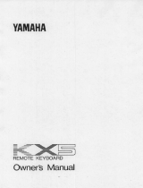 Yamaha KX5 Manuale del proprietario
