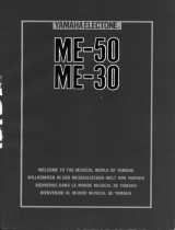 Yamaha ME-50 Manuale del proprietario