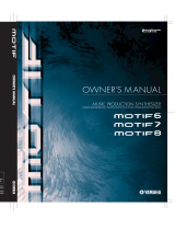 Yamaha MOTIF7 Manuale utente