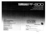 Yamaha PF-800 Manuale del proprietario