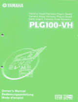 Yamaha PLG100-VH Manuale utente