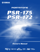 Yamaha PSR - 175 Manuale utente