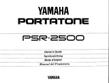 Yamaha PSR-2500 Manuale del proprietario
