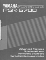 Yamaha PSR-6700 Manuale del proprietario