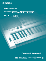 Yamaha Portatone YPT-400 Manuale del proprietario