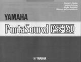 Yamaha PSS-160 Manuale del proprietario