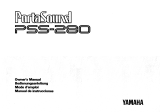 Yamaha PSS-280 Manuale del proprietario