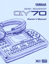 Yamaha QY70 Manuale utente