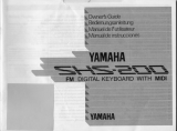 Yamaha SHS-10 Manuale del proprietario