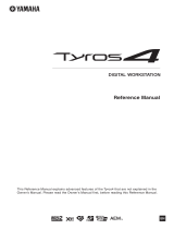 Yamaha Tyros4 Manuale utente