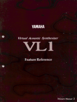 Yamaha VL-1 Manuale del proprietario