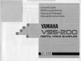 Yamaha VSS-200 Manuale del proprietario