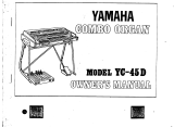 Yamaha YC-45D Manuale del proprietario
