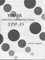 Yamaha YPP-35 Manuale del proprietario