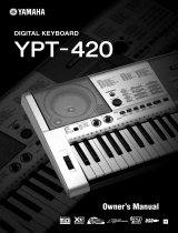 Yamaha YPT-420 Manuale del proprietario