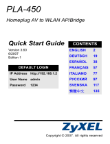 ZyXEL Communications PLA450 Series Manuale del proprietario