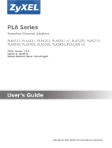 ZyXEL PLA4201 Manuale del proprietario