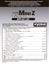 Kyosho ASF 2.4GHz MINI-Z MR-02 LM Manuale del proprietario