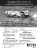 Kyosho GP SUNSTORM 1000 Readyset Manuale del proprietario