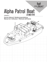 Pro Boat Alpha Patrol Boat 21" Brushed RTR Manuale del proprietario