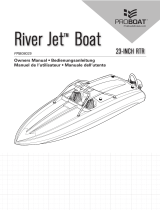 ProBoat River Jet Boat 23" Brushless Self-Righting Deep-V RTR Manuale del proprietario