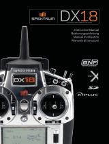 Spektrum DX18 Stealth Edition 18-CH TX System MD2 Manuale del proprietario