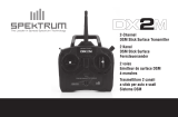 Spektrum DX2M 2Ch DSM Stick Surface Tx Only Manuale utente