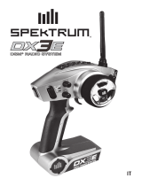 Spektrum DX3E DSM 3-Channel Transmitter Only Manuale utente