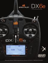 Spektrum DX6e 6CH Transmitter Only Manuale utente