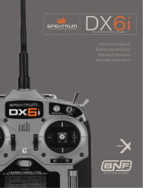 Spektrum DX6i 6CH DSMX Radio System Manuale utente