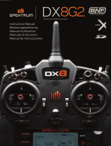 Spektrum DX8 Transmitter System MD2 W/Quad Racing Receiver Manuale del proprietario