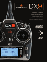 Spektrum DX9 Black Transmitter Only MD2 Manuale del proprietario