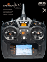 Spektrum NX8 8 Channel DSMX Transmitter Only Manuale utente