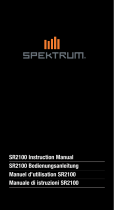 Spektrum SR2100 DSMR Micro Race Rx Antenna-Less Manuale utente