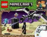 Lego Minecraft The End Battle Dragon Toy Set Manuale del proprietario