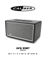 Caliber HFG311BT Manuale del proprietario