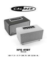 Caliber HFG411BT-W Manuale del proprietario