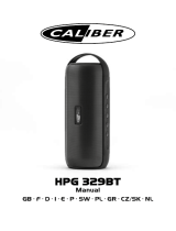 Caliber HPG327BT Manuale del proprietario